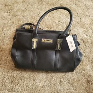 New Kenneth Cole Triple Entry Satchel KN1860/08 Black